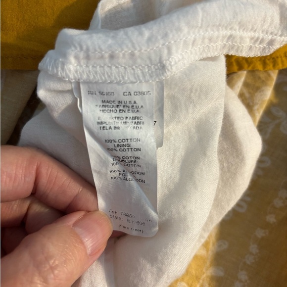 Karen Kane Yellow Puff Sleeve Tassel Floral Boho Shift Dress Lined Size Small‎ - Picture 9 of 9